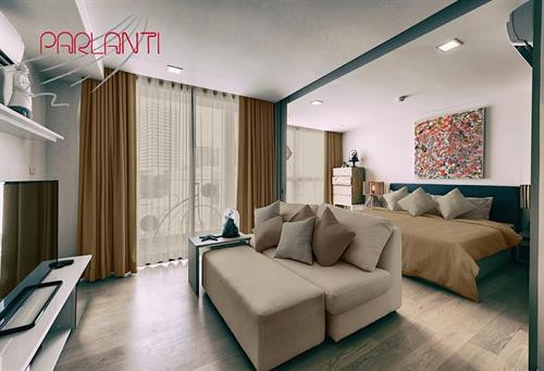 TENDAGGIO 94% POLIESTERE 6% LINO